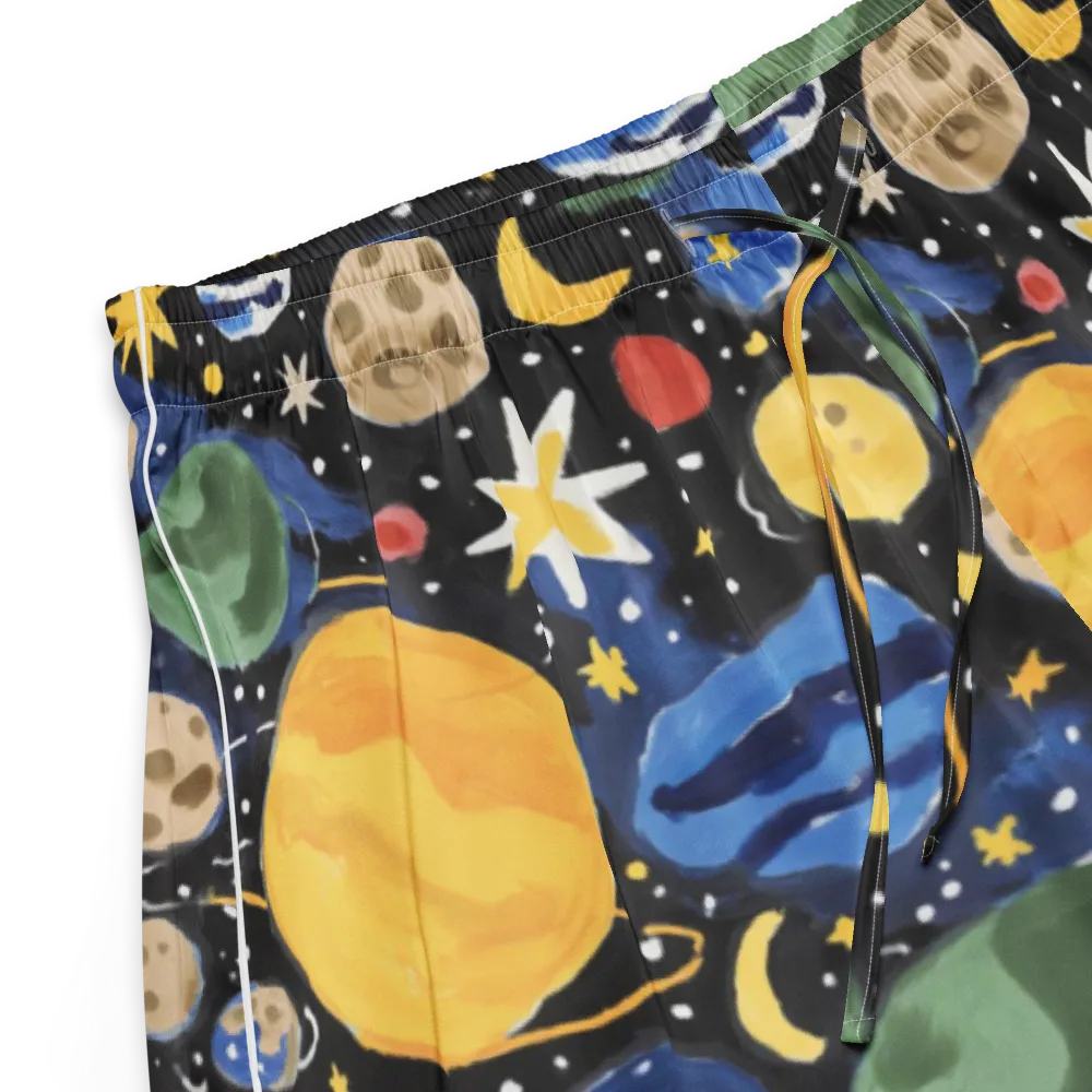 Starfield Picnic on Women's Pajama Shorts — Product details