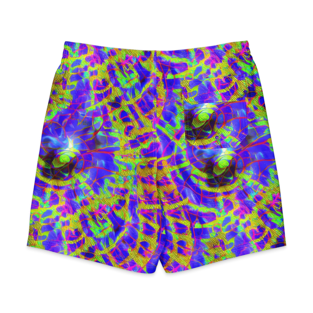 Victoire Vortex on Men's Board Shorts — Back