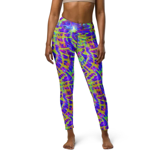 Victoire Vortex on a Yoga Leggings