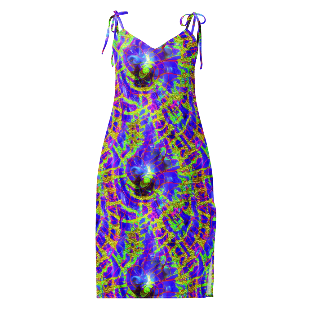 Victoire Vortex on Slip Dress — Front