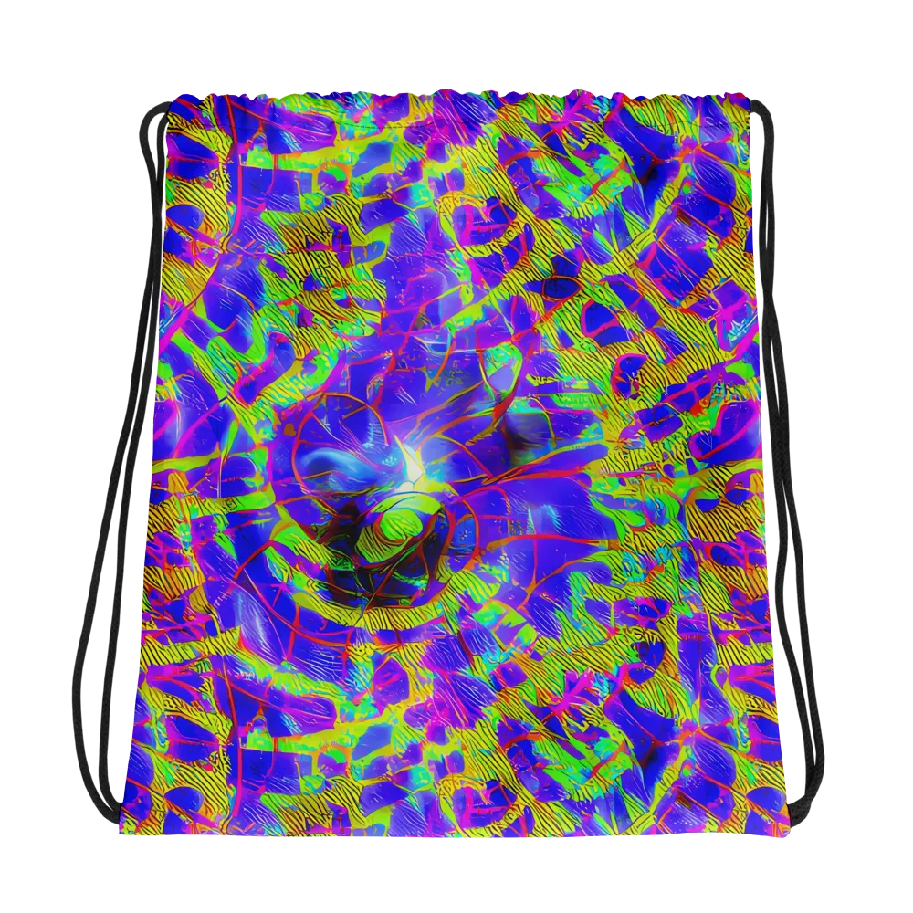 Victoire Vortex on Drawstring Bag — Photo
