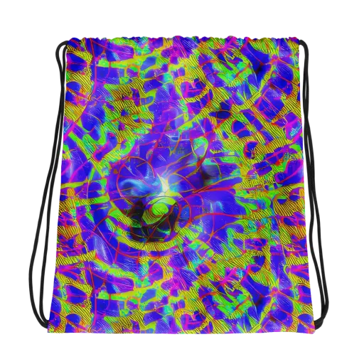 Victoire Vortex on a Drawstring Bag