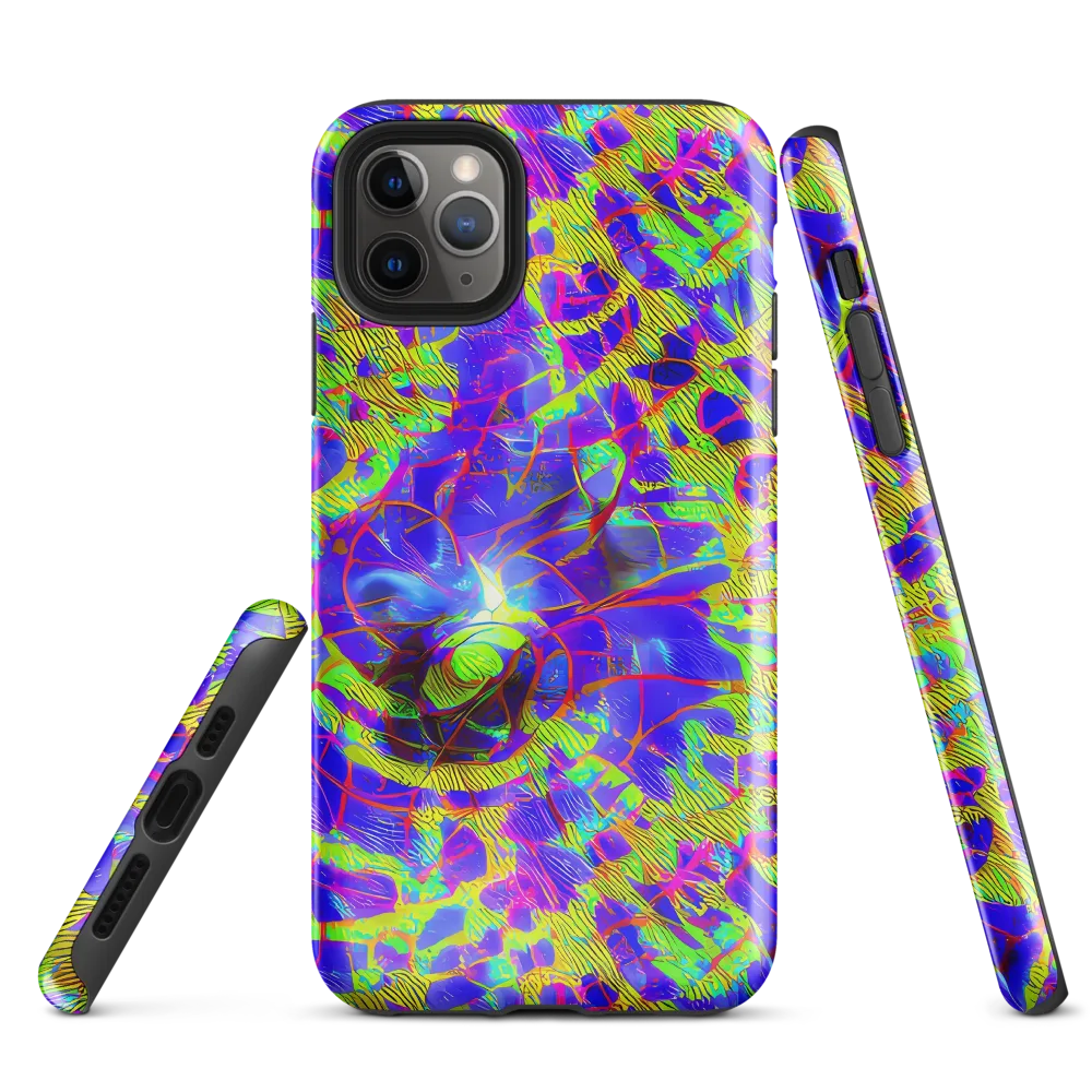 Victoire Vortex on Tough Case for iPhone® — Front