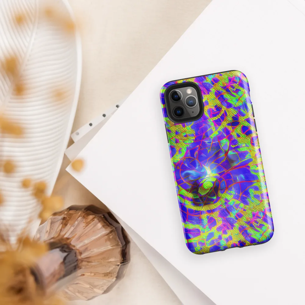 Victoire Vortex on Tough Case for iPhone® — Front
