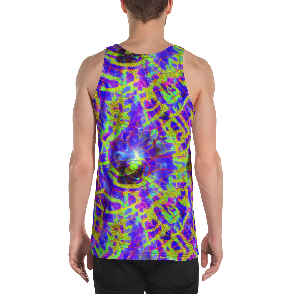 Victoire Vortex on Men's Tank Top — Back