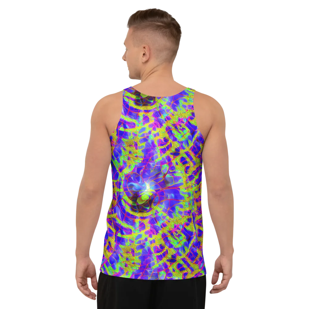 Victoire Vortex on Men's Tank Top — Back