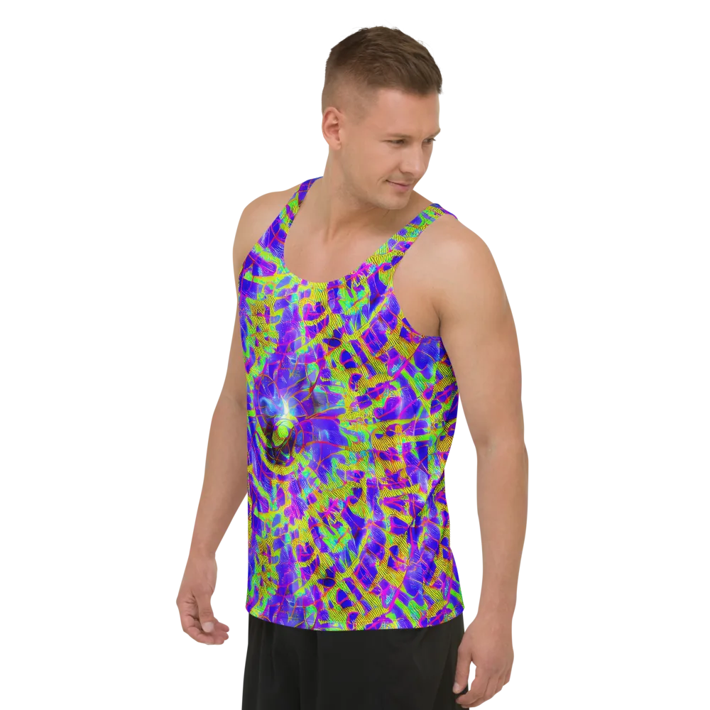 Victoire Vortex on Men's Tank Top — Left Front