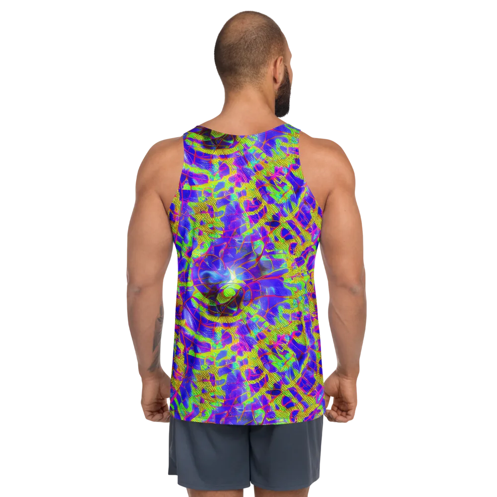 Victoire Vortex on Men's Tank Top — Back