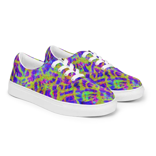 Victoire Vortex on a Men's Lace-Up Canvas Shoes