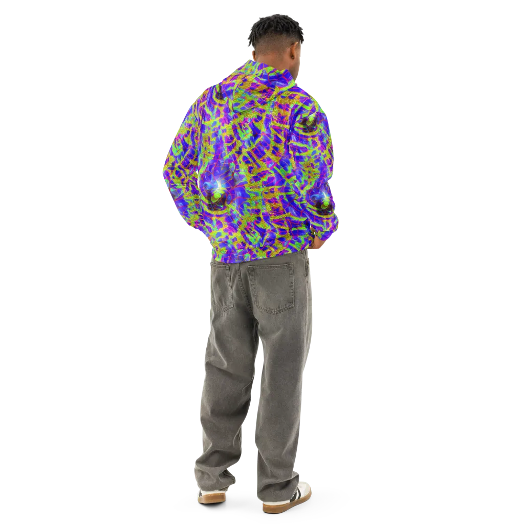 Victoire Vortex on Cotton Hoodie — Back