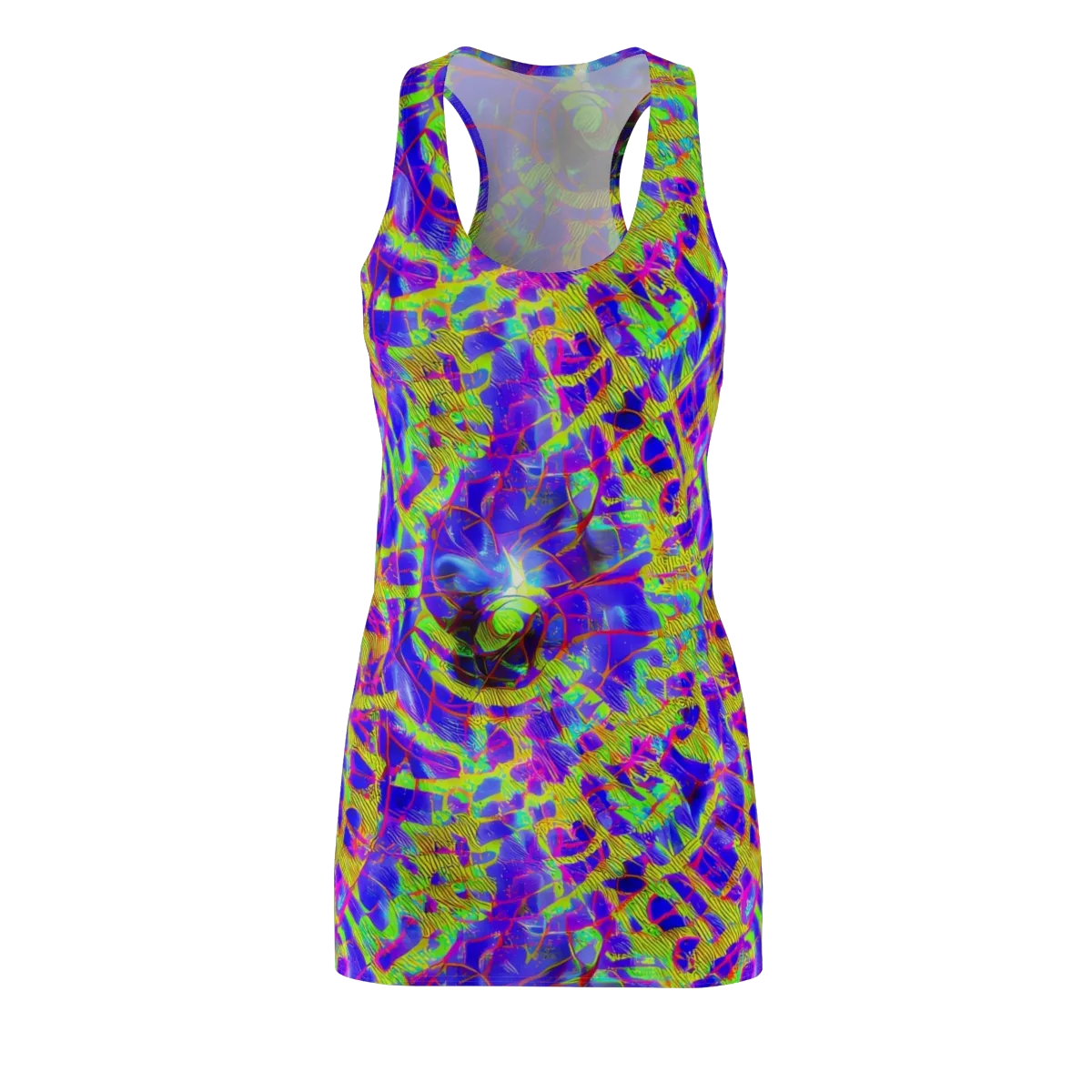 Victoire Vortex on Racerback Dress — Front