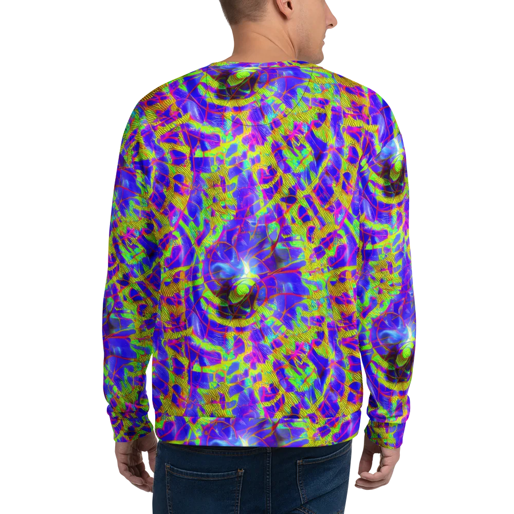 Victoire Vortex on Sweatshirt — Back