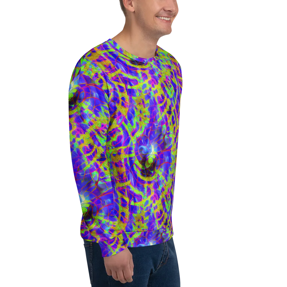 Victoire Vortex on Sweatshirt — Right Front