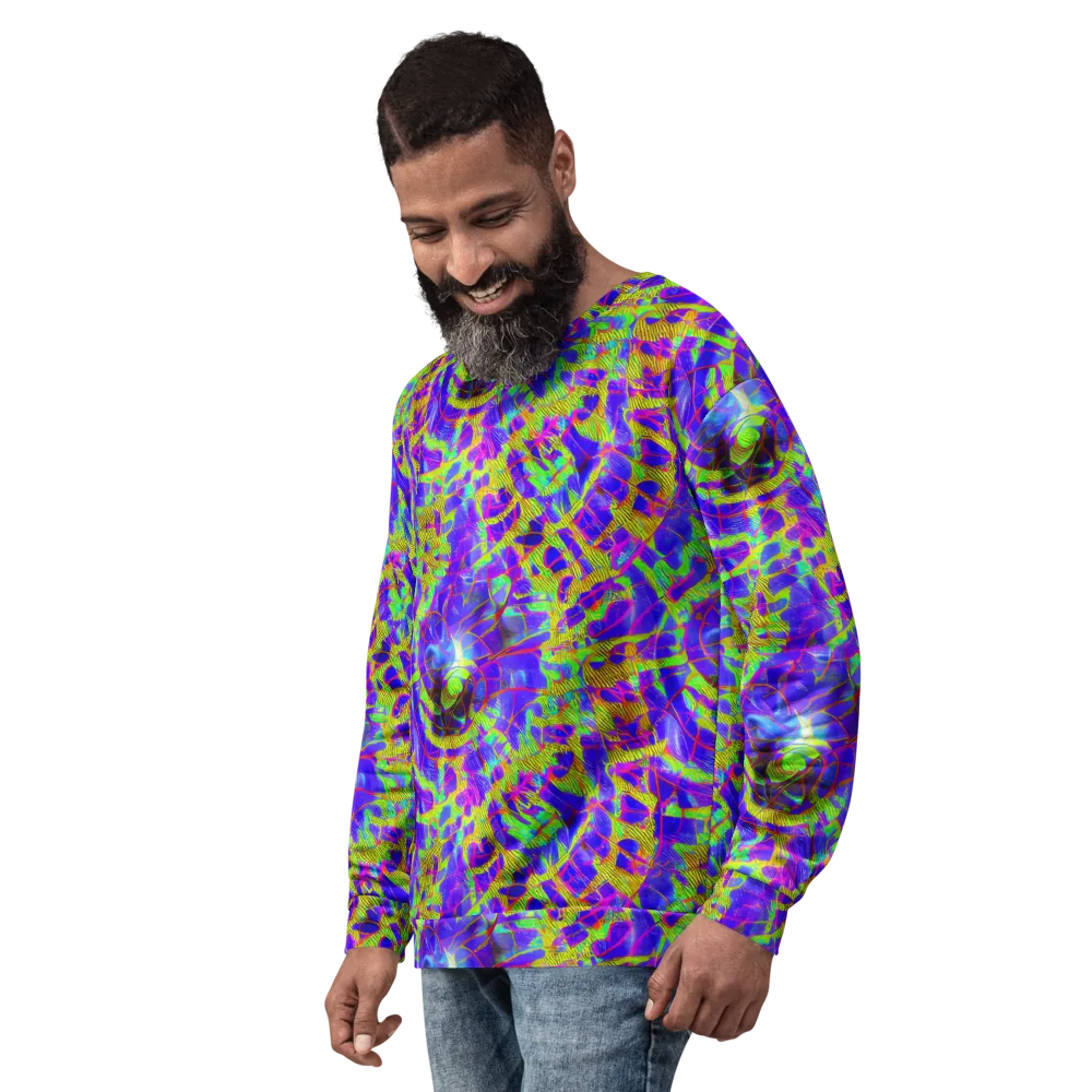 Victoire Vortex on Sweatshirt — Left Front