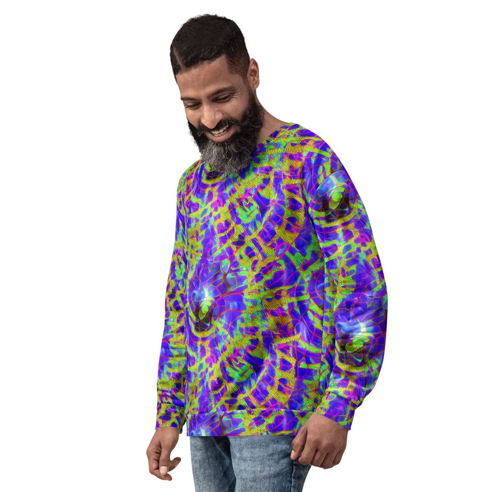 Victoire Vortex on Sweatshirt — Left Front