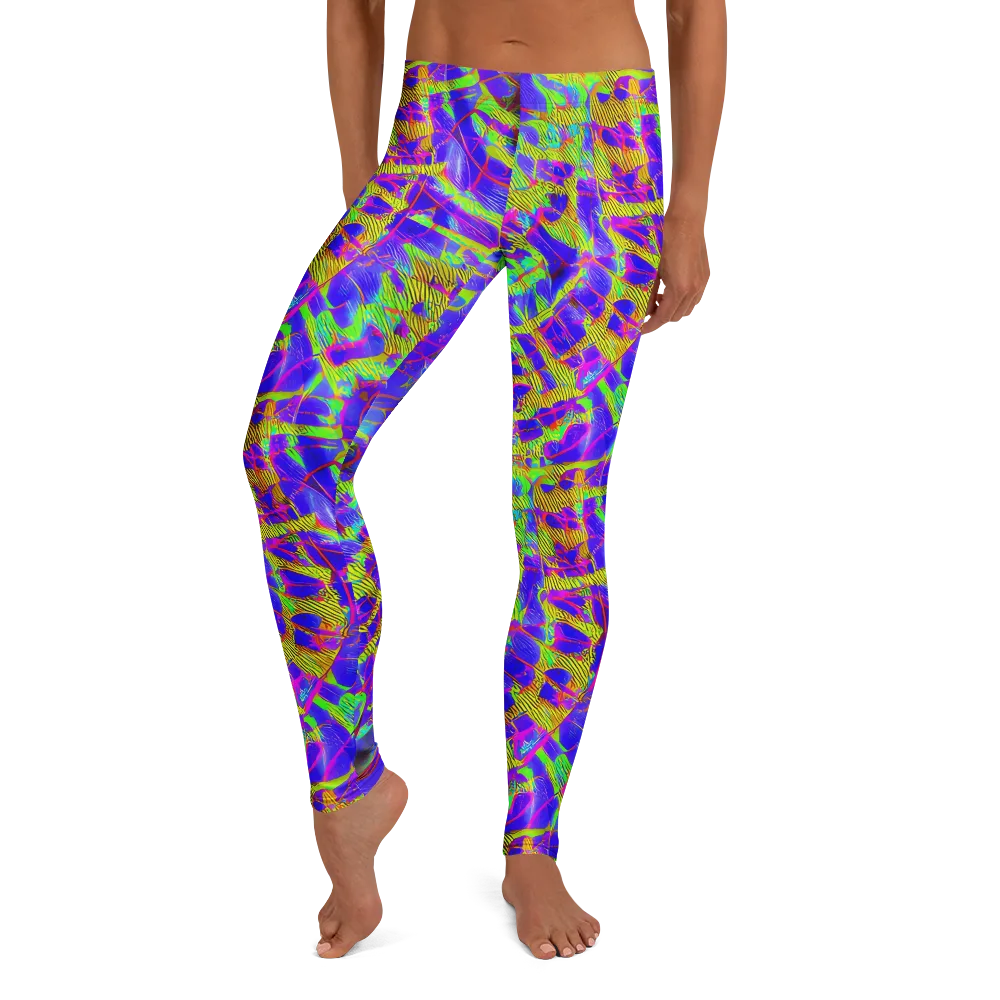 Victoire Vortex on Leggings — Front