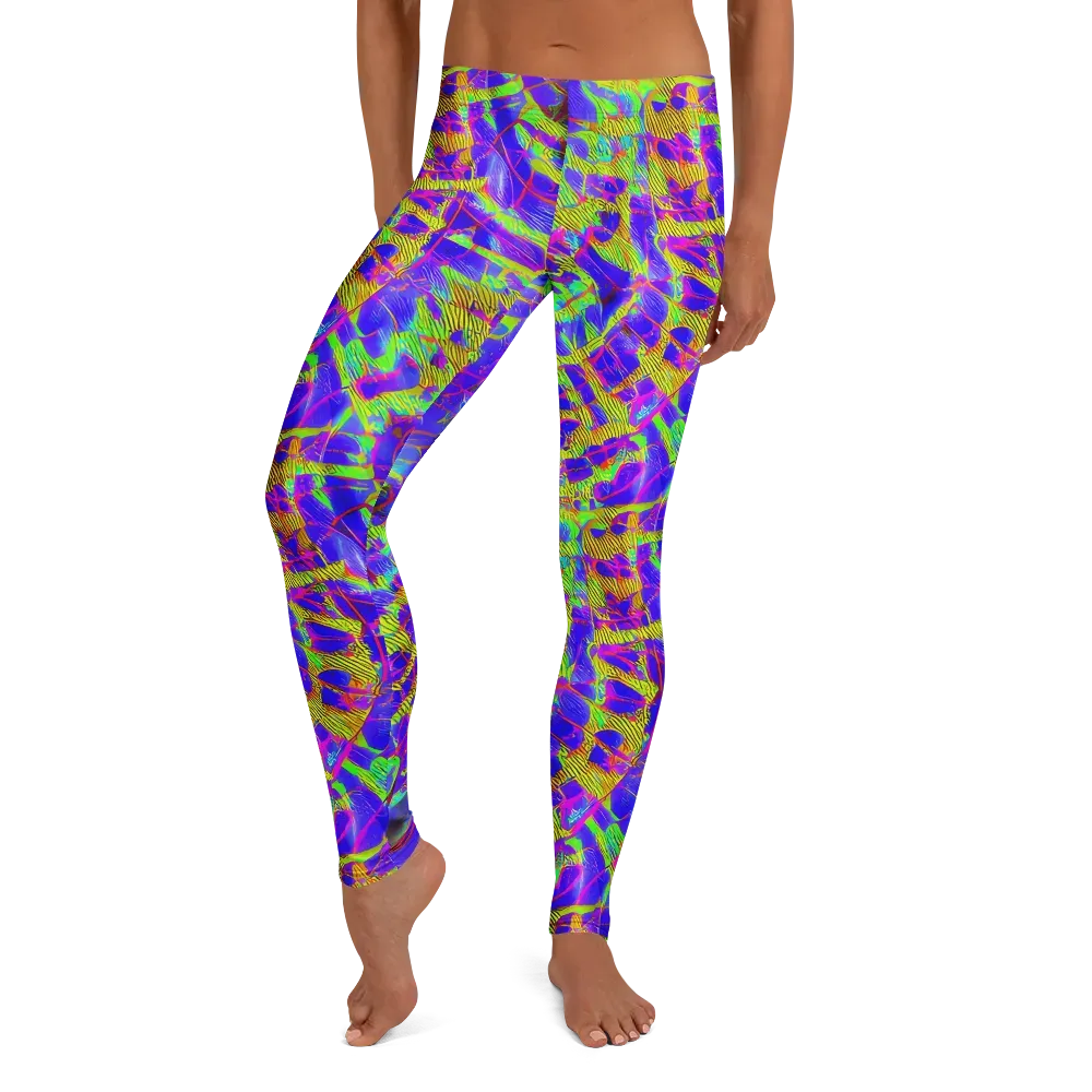Victoire Vortex on Leggings — Front