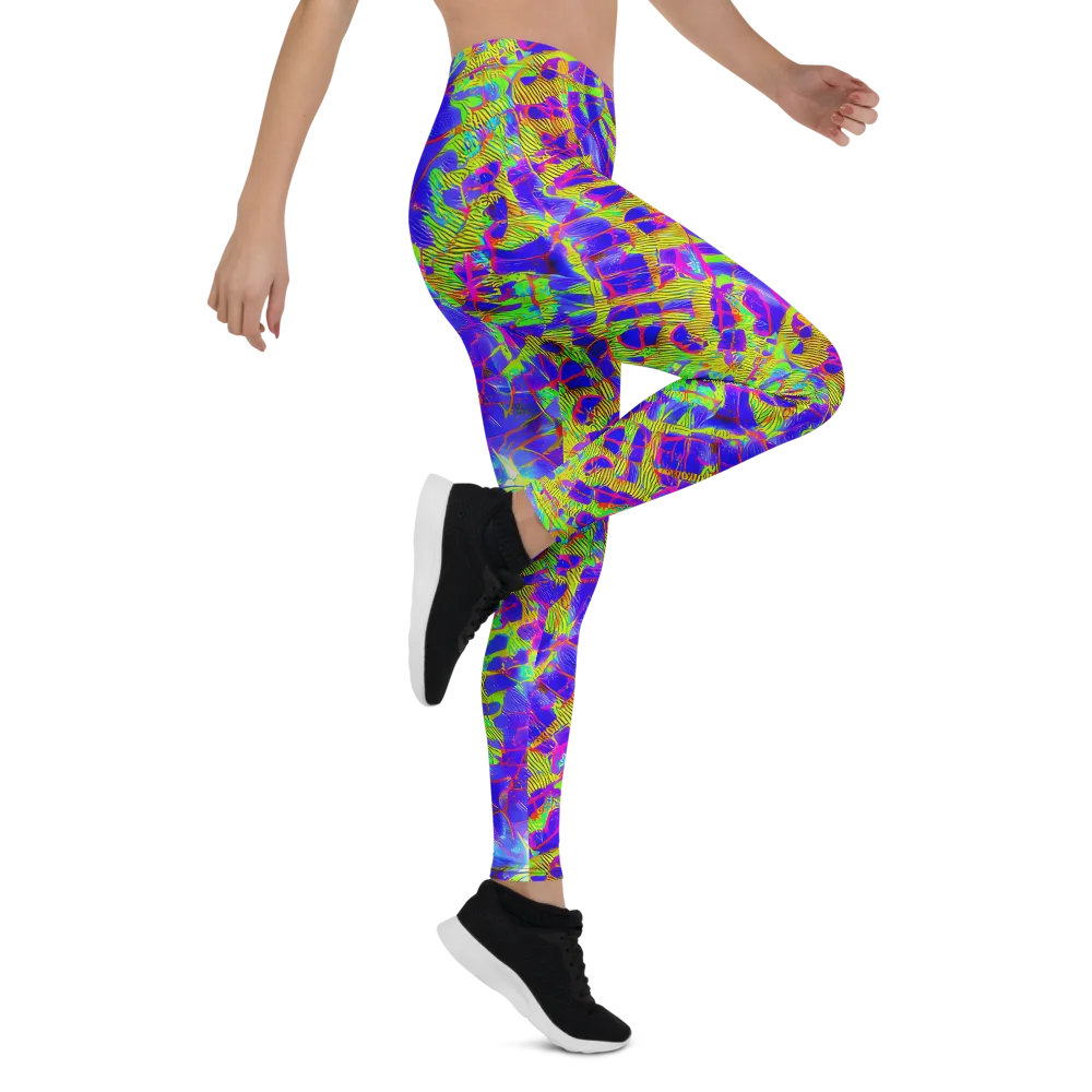 Victoire Vortex on Leggings — Right