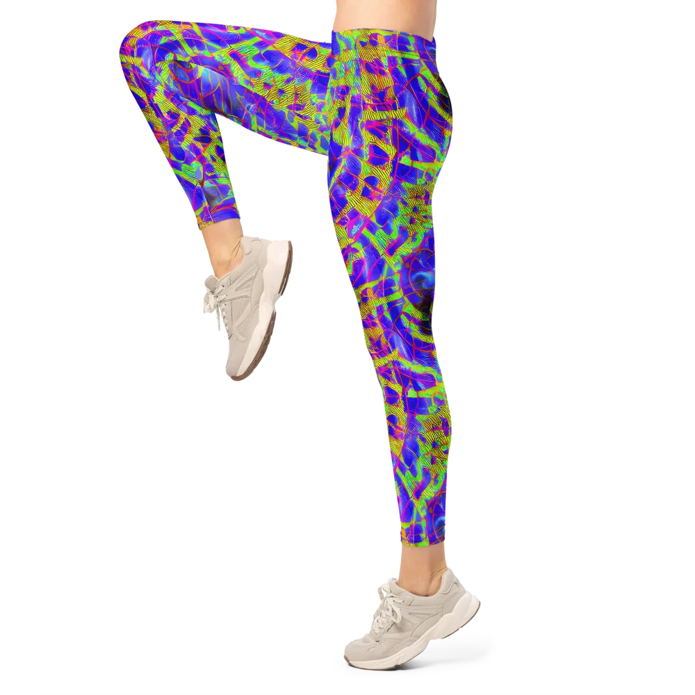 Victoire Vortex on Leggings — Left