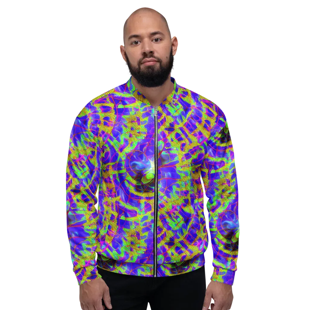 Victoire Vortex on Bomber Jacket — Front