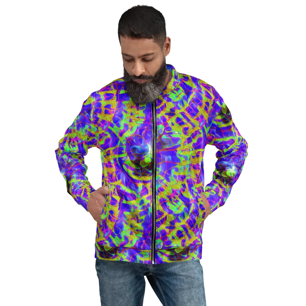 Victoire Vortex on Bomber Jacket — Front