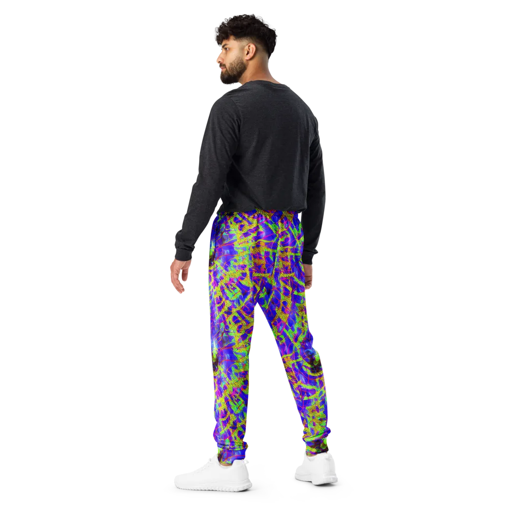 Victoire Vortex on Men's Joggers — Back