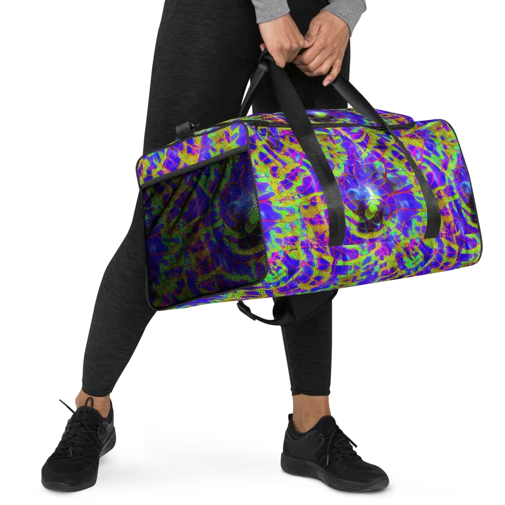 Victoire Vortex on Duffle Bag — Right Front