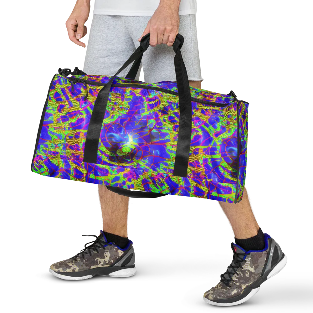 Victoire Vortex on Duffle Bag — Front