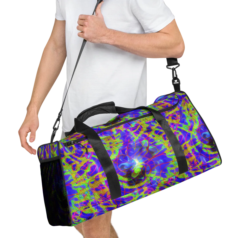 Victoire Vortex on Duffle Bag — Right Front