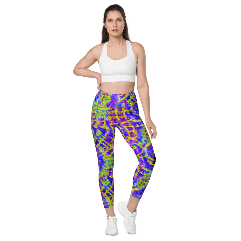 Victoire Vortex on Leggings with Pockets — Front