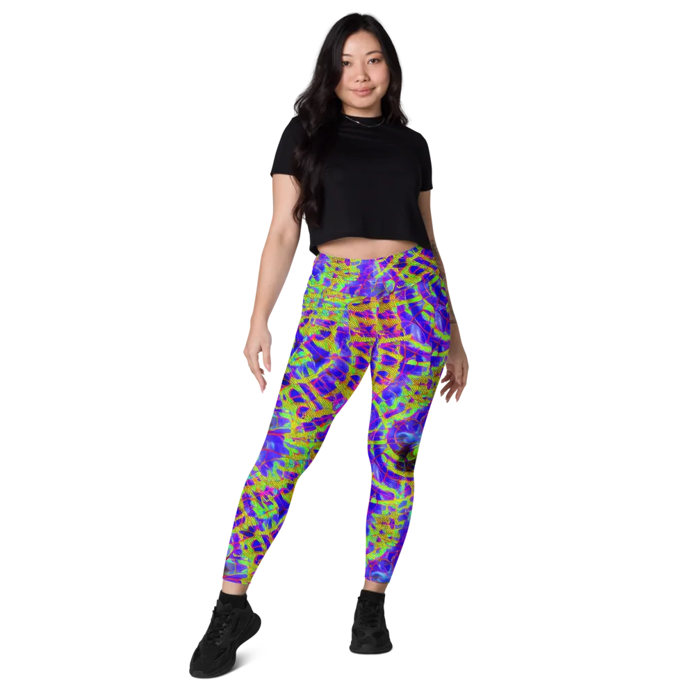 Victoire Vortex on Leggings with Pockets — Front