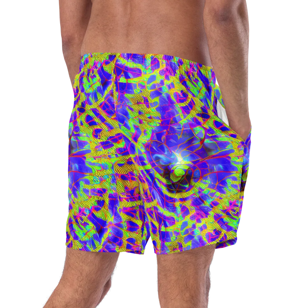 Victoire Vortex on Swim Trunks — Right Back