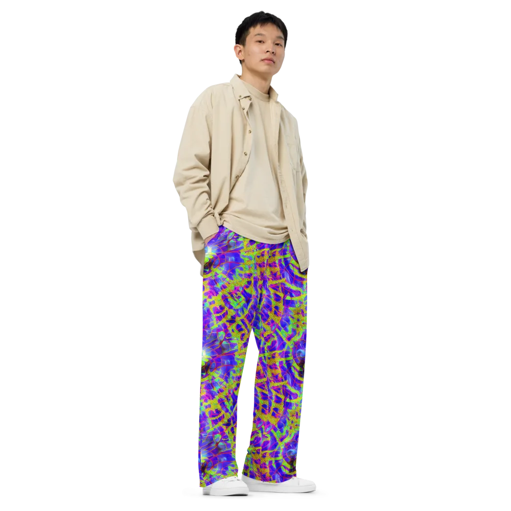 Victoire Vortex on Wide-Leg Pants — Right Front