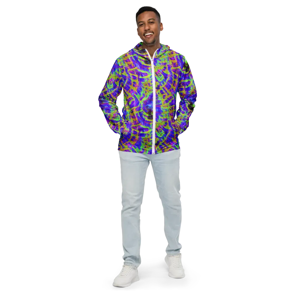 Victoire Vortex on Men's Windbreaker — Front
