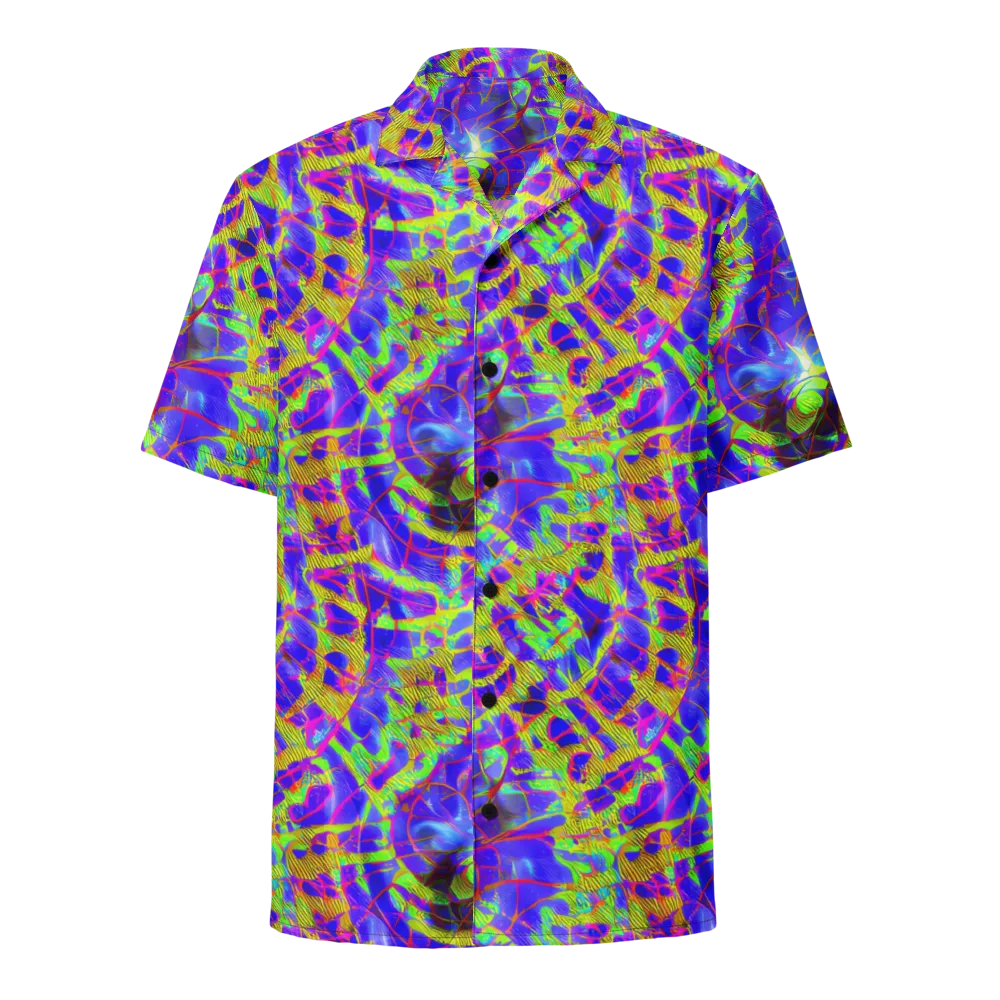 Victoire Vortex on Button Shirt — Front