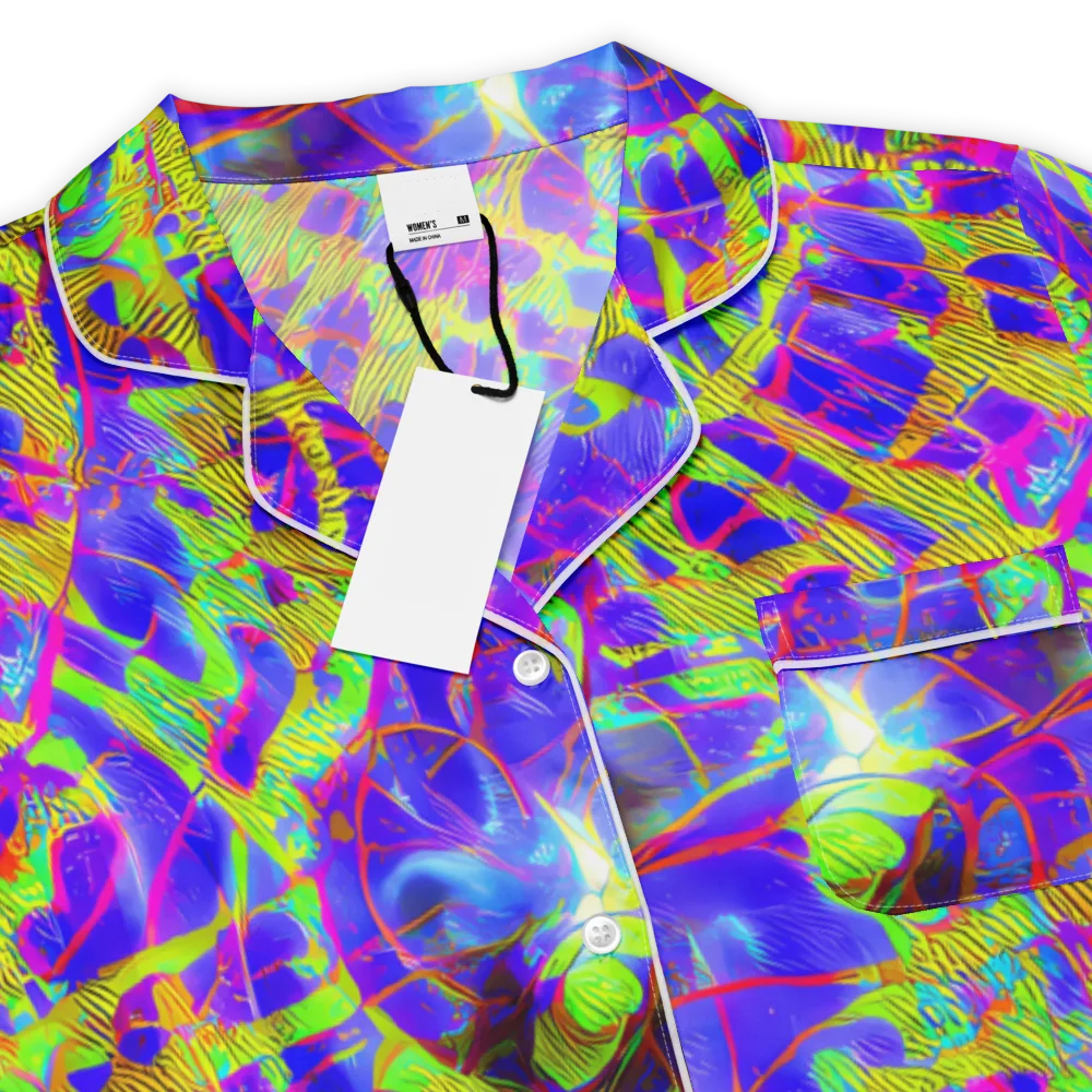 Victoire Vortex on Women's Short Sleeve Pajama Top — Product details