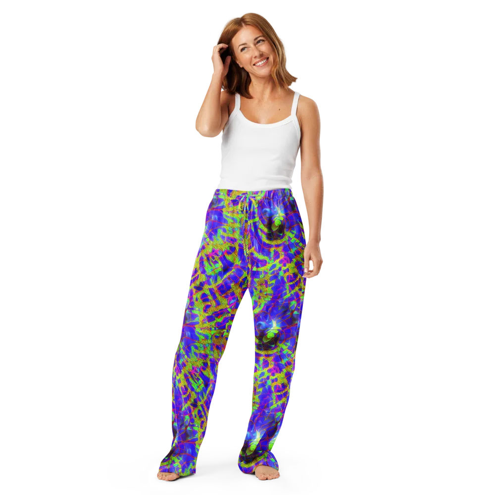 Victoire Vortex on Women's Pajama Pants — Front
