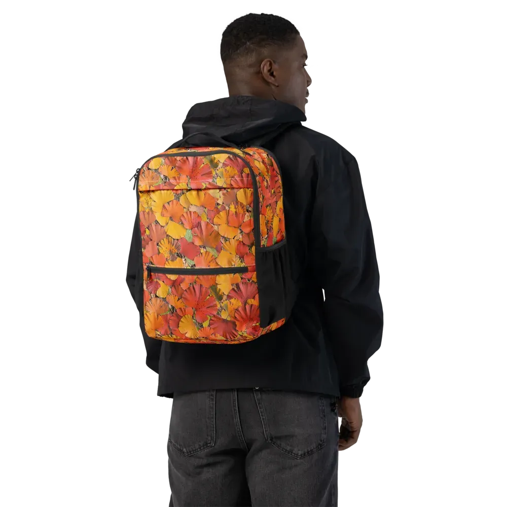 Autumn Ember on Utility Backpack — Back