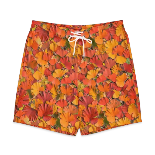 Autumn Ember on a Men's Board Shorts