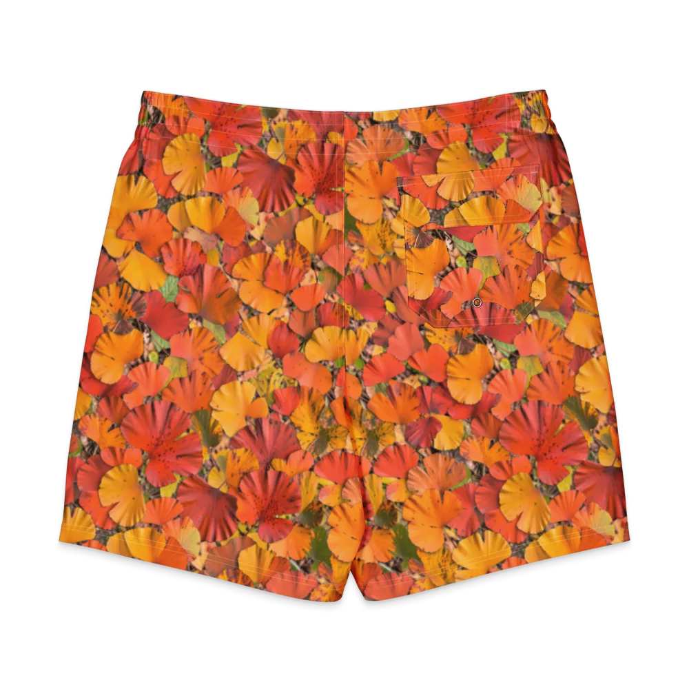 Autumn Ember on Men's Board Shorts — Back
