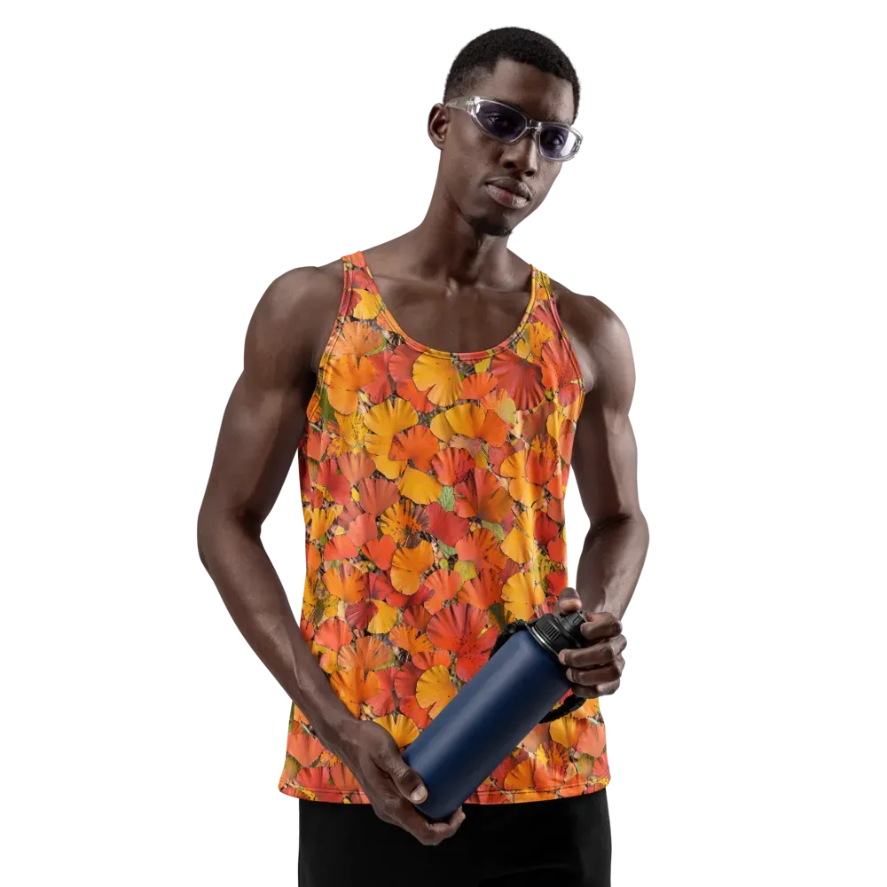 Autumn Ember on Men's Tank Top — Front