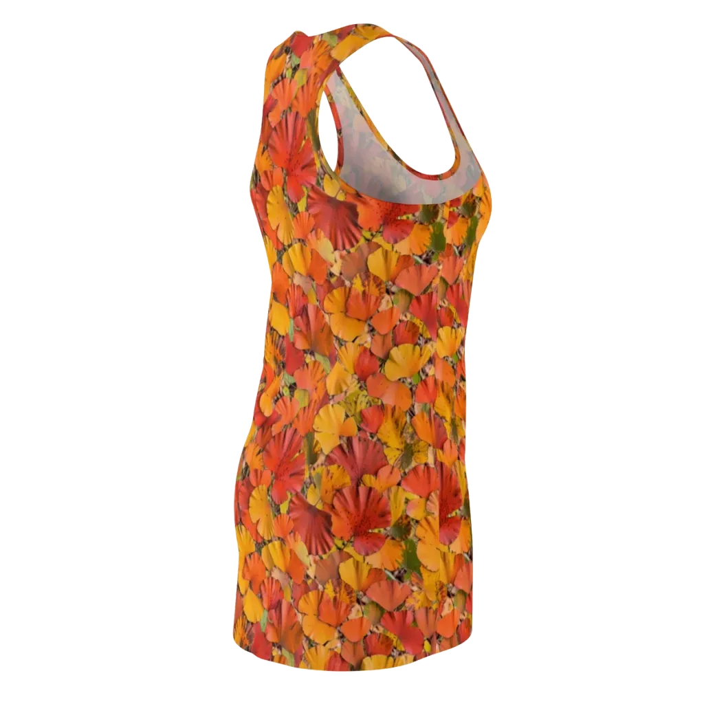 Autumn Ember on Racerback Dress — Back Side