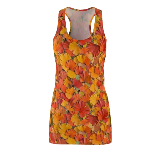 Autumn Ember on a Racerback Dress