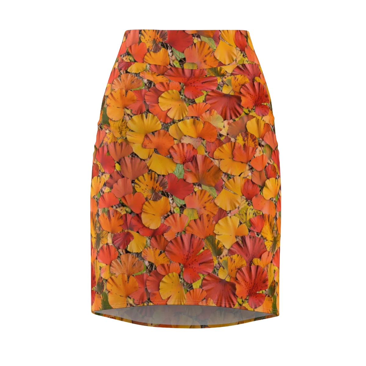 Autumn Ember on Pencil Skirt — Front