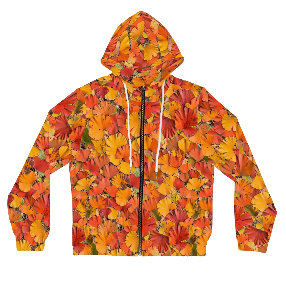 Autumn Ember on Women's Full-Zip Hoodie — Front