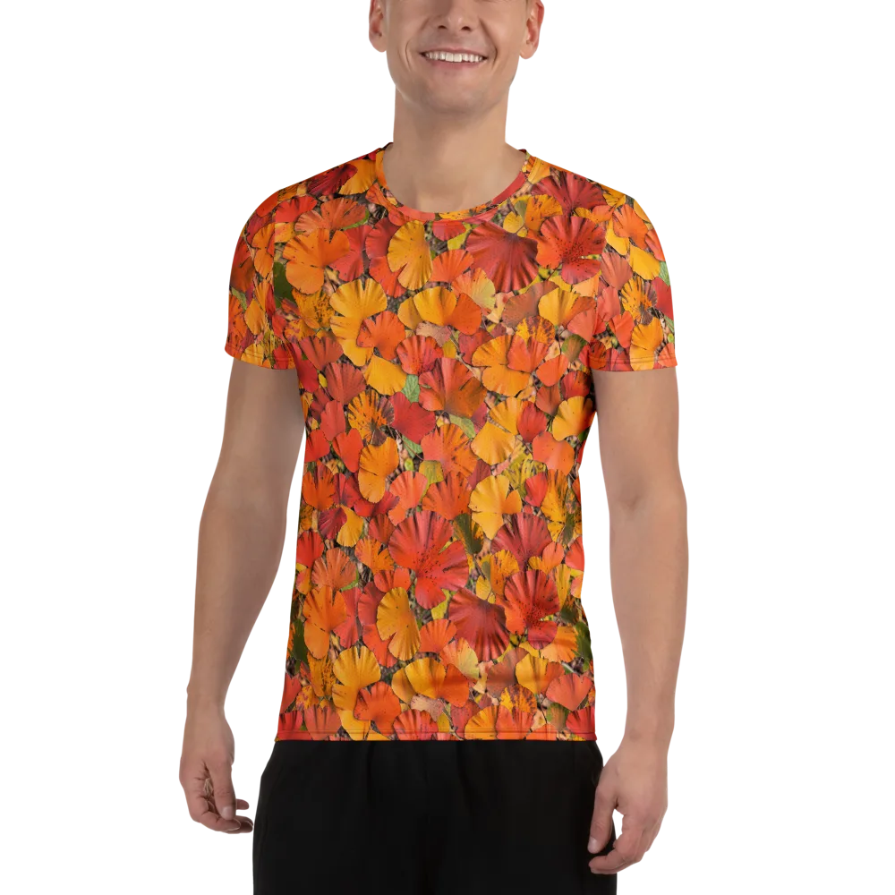 Autumn Ember on Men's Athletic T-Shirt — Front