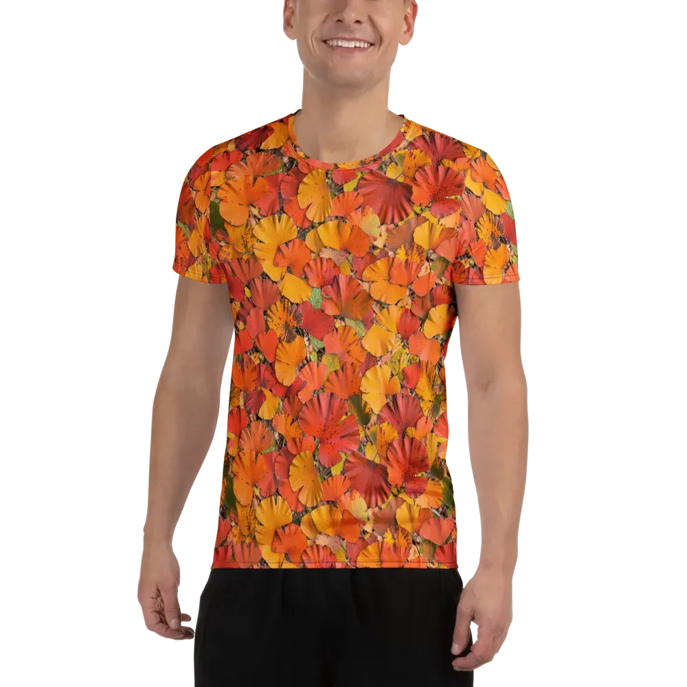 Autumn Ember on Men's Athletic T-Shirt — Front