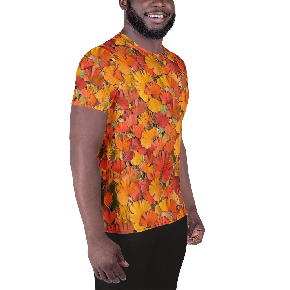 Autumn Ember on Men's Athletic T-Shirt — Right