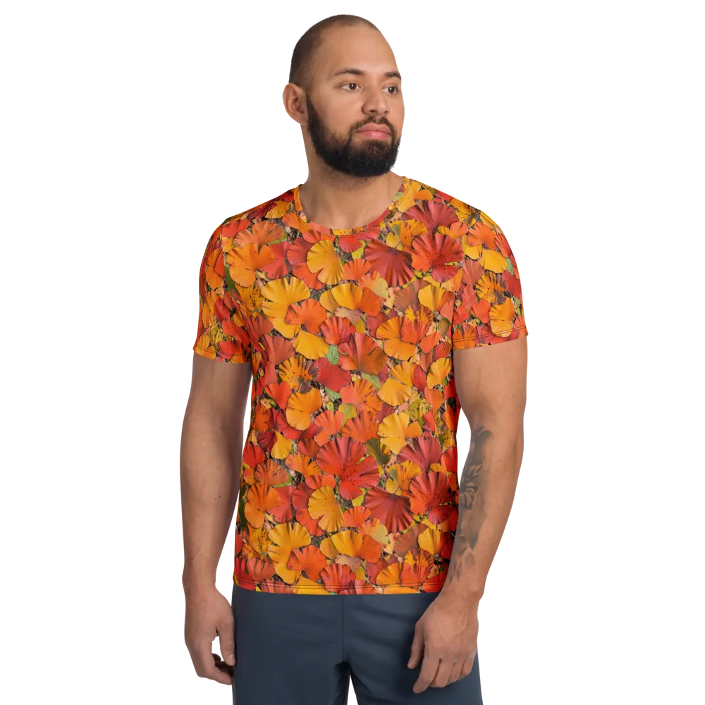 Autumn Ember on Men's Athletic T-Shirt — Front