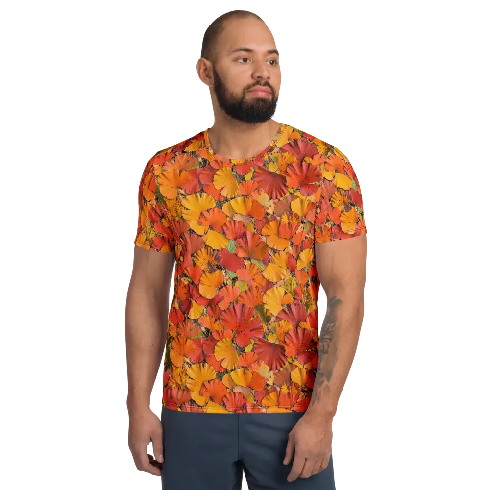 Autumn Ember on Men's Athletic T-Shirt — Front